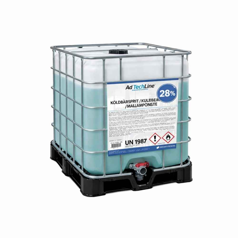 AdTechLine® Köldbärarsprit 28 % 1000 L - Fri Frakt.