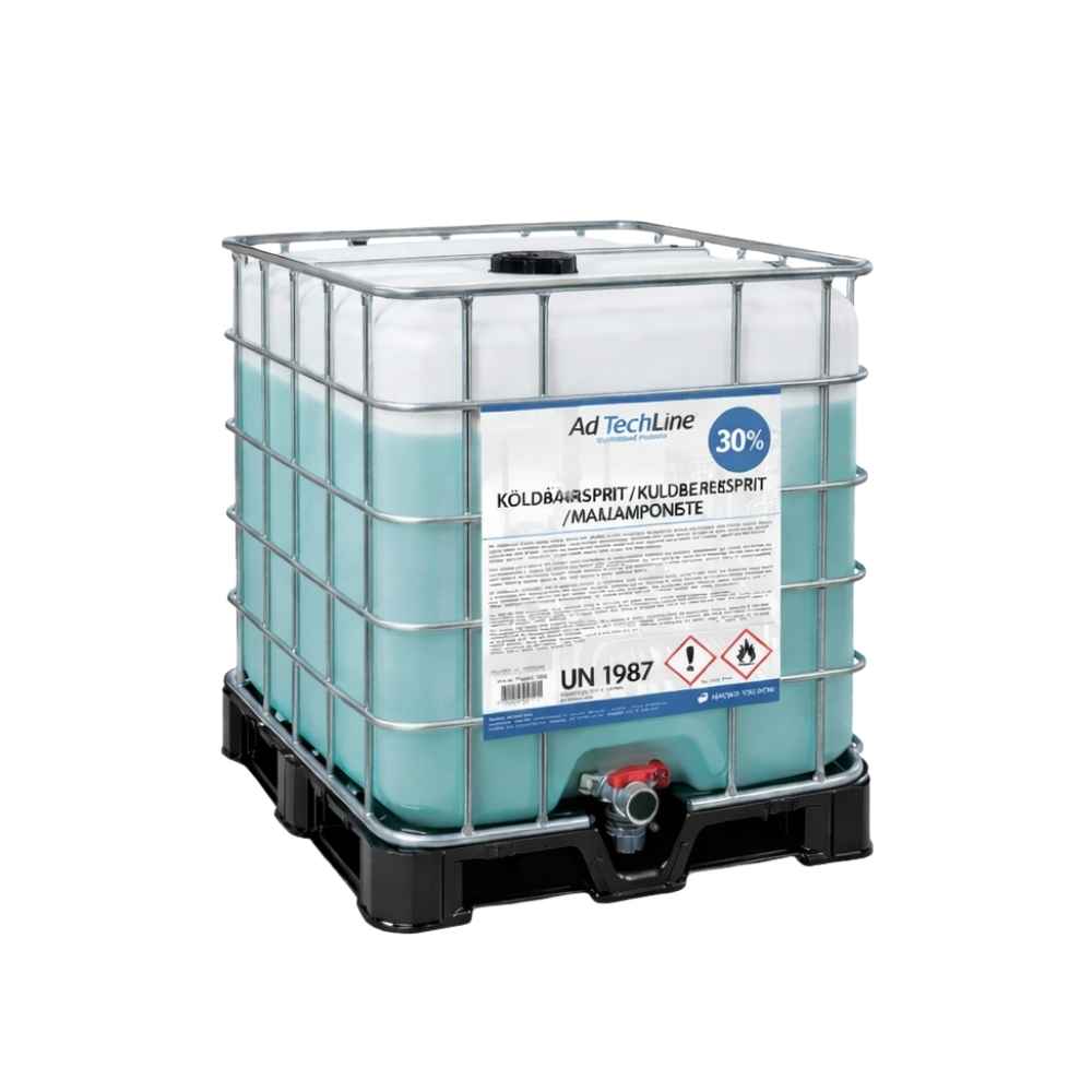 AdTechLine® Köldbärarsprit 30 % 1000 L - Fri Frakt.